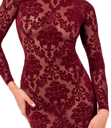 Noir Handmade Noir Handmade Kink Royal midi dress F384