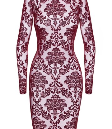 Noir Handmade Noir Handmade Kink Royal midi dress F384