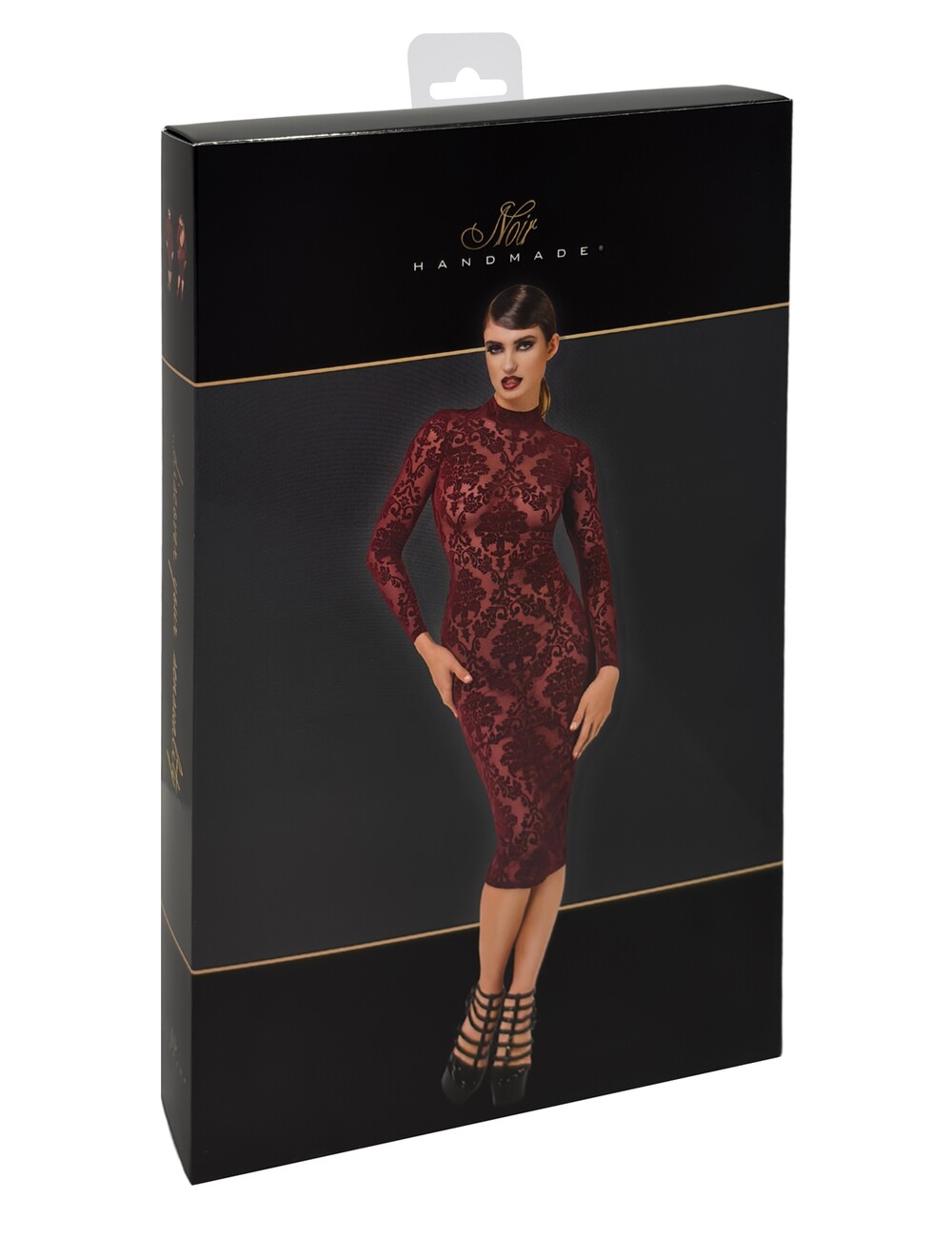 Noir Handmade Noir Handmade Kink Royal midi dress F384