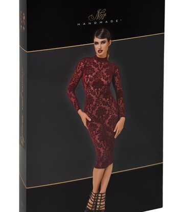 Noir Handmade Noir Handmade Kink Royal midi dress F384