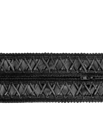 Noir Handmade Noir Handmade Handgelenktasche mit verdecktem Reißverschluss F326