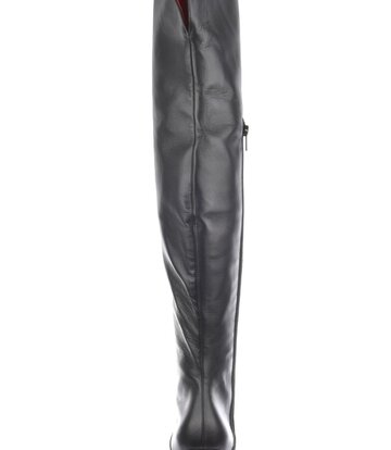 Sanctum Shoes High Italian thigh boots ISIS with platform heels in real leather