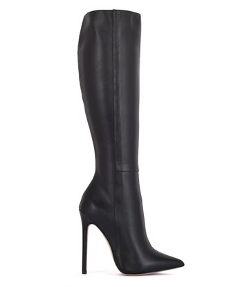 Sanctum Shoes High Italian knee boots VESTA with stiletto heels in real leather