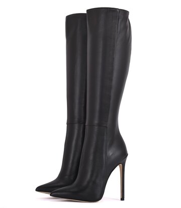 Sanctum Shoes Hohe italienische Kniestiefel VESTA mit Stilettoabsatz aus echtem Leder