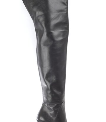 Sanctum Shoes Hohe italienische THIGH Stiefel VESTA mit Stilettoabsatz aus echtem Leder