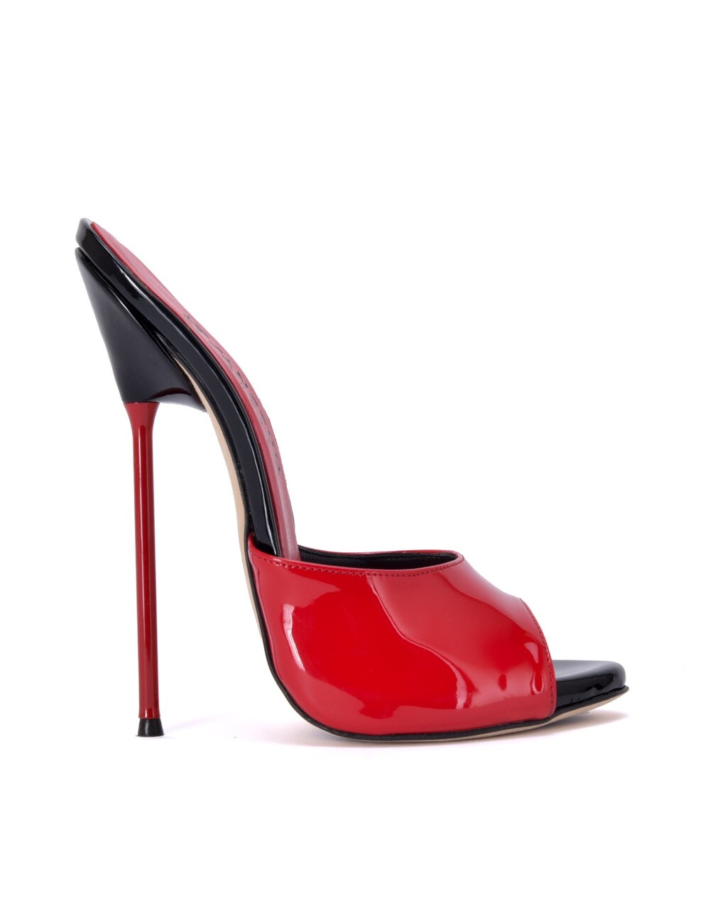 Sanctum Shoes Extrem hohe italienische Pantoletten MAIA mit Metallnadelabsatz