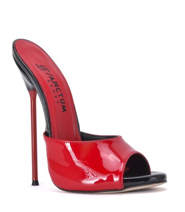 Sanctum Shoes Extrem hohe italienische Pantoletten MAIA mit Metallnadelabsatz