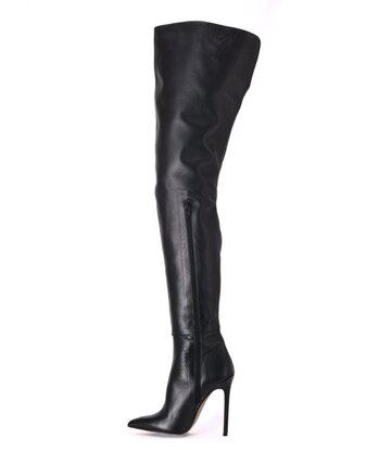Sanctum Shoes High Italian crotch boots VESTA with stiletto heels in genuine leather