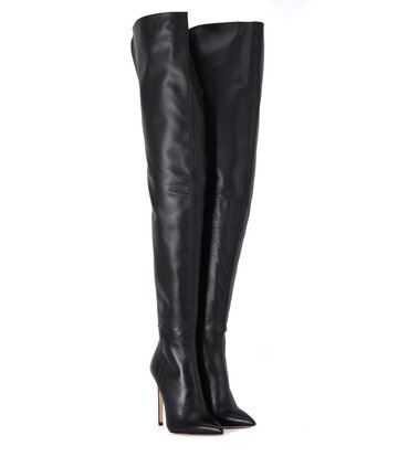 Sanctum Shoes High Italian crotch boots VESTA with stiletto heels in genuine leather
