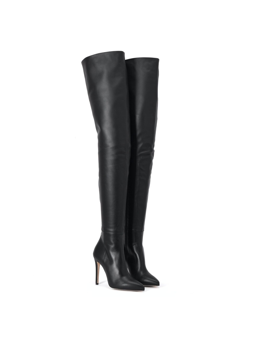 Sanctum Shoes High Italian crotch boots VESTA with 10cm stiletto heels in genuine leather