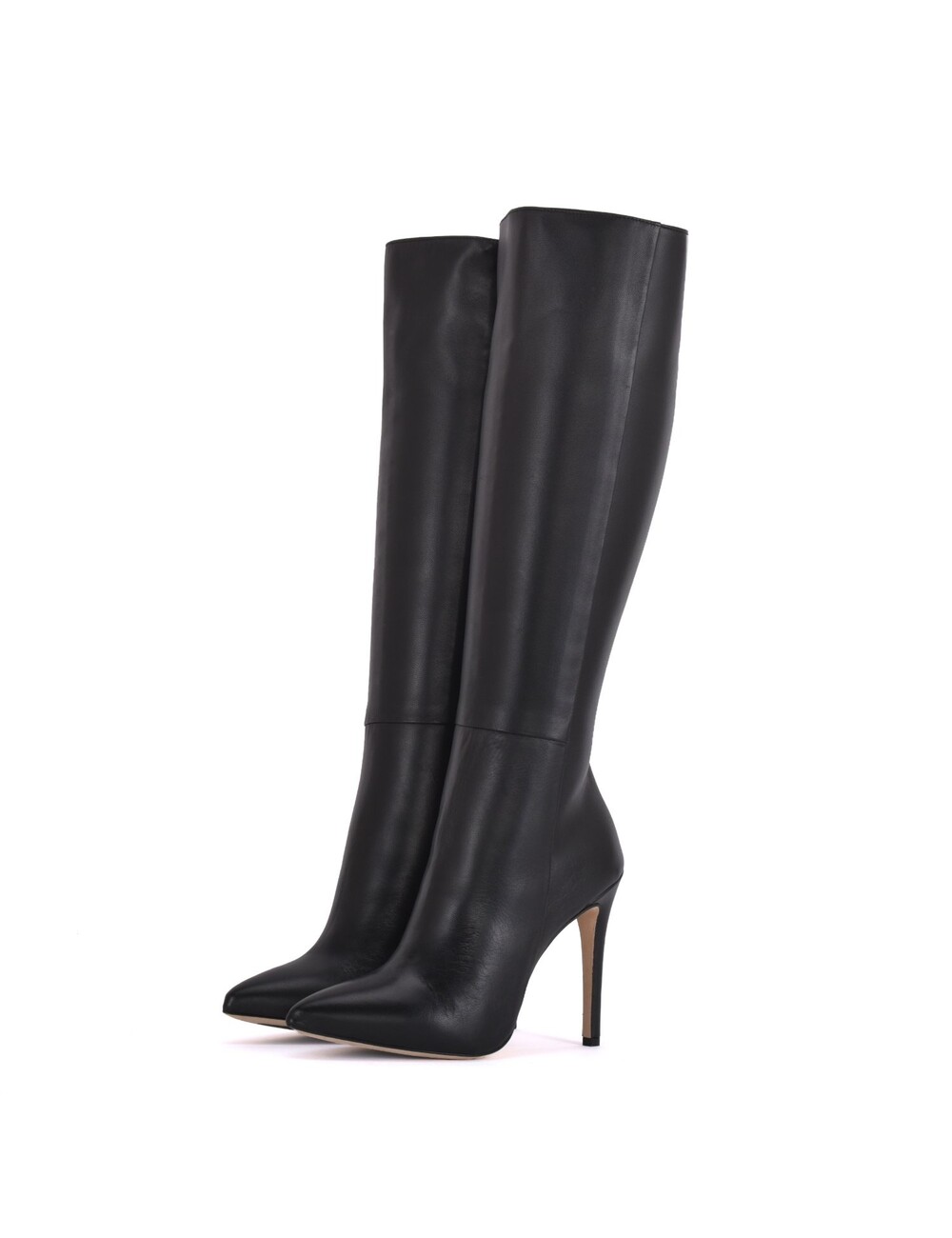 Sanctum Shoes High Italian knee boots VESTA with 10cm stiletto heels in genuine leather
