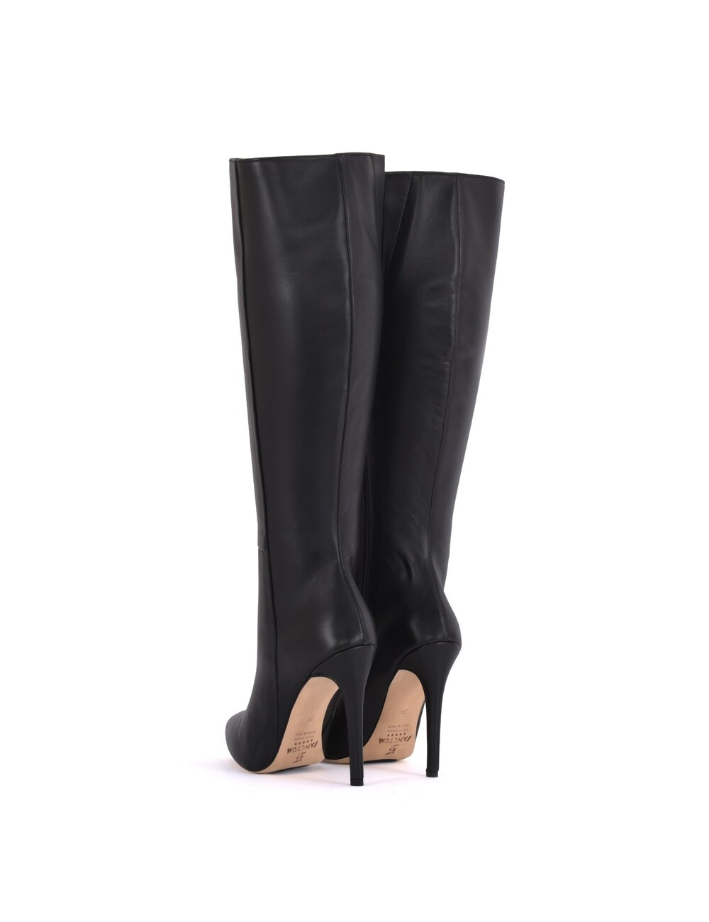 Sanctum Shoes High Italian knee boots VESTA with 10cm stiletto heels in genuine leather