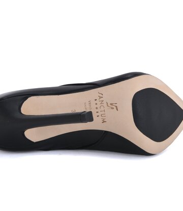 Sanctum Shoes Hohe italienische Kniestiefel VESTA mit 10 cm Pfennigabsatz aus echtem Leder