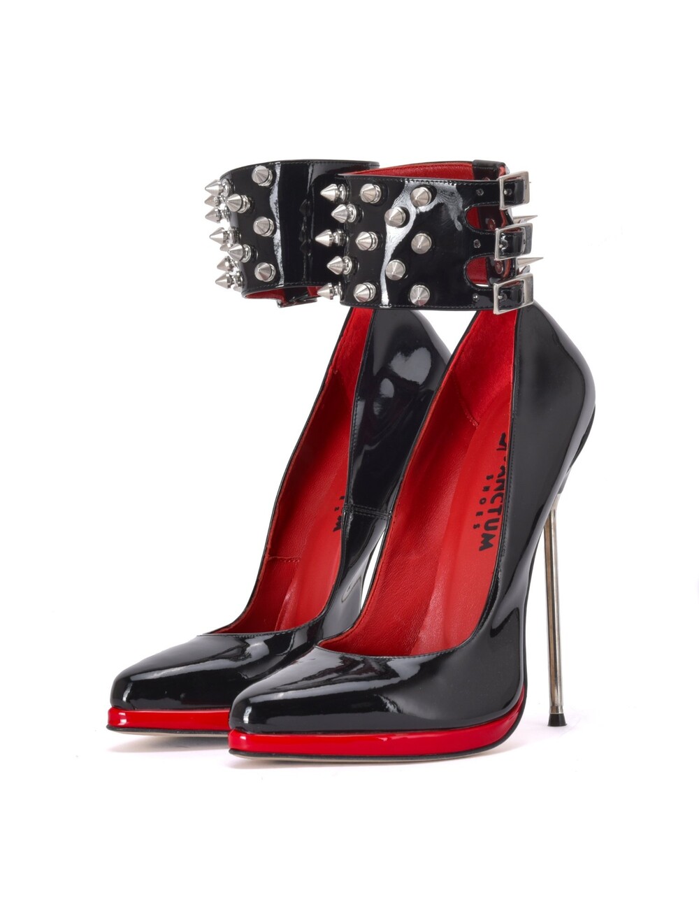 Sanctum Shoes Extremely high Italian pumps FATALE with metal stiletto heels