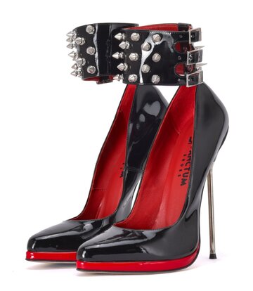 Sanctum Shoes Extremely high Italian pumps FATALE with metal stiletto heels