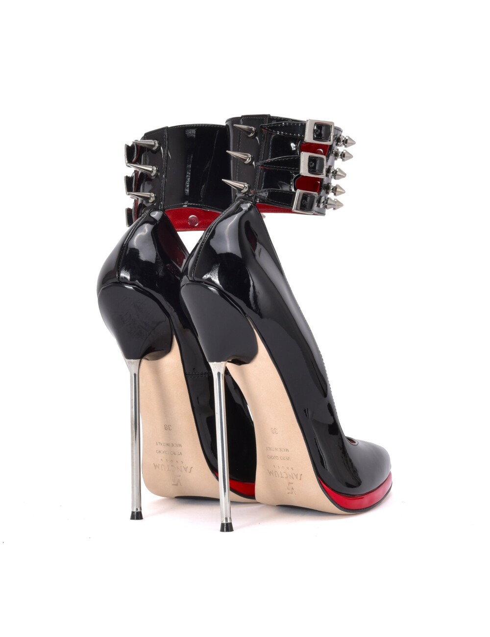 Sanctum Shoes Extrem hohe italienische Pumps FATALE mit Stiletto-Absatz aus Metall