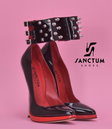 Sanctum Shoes Extremely high Italian pumps FATALE with metal stiletto heels