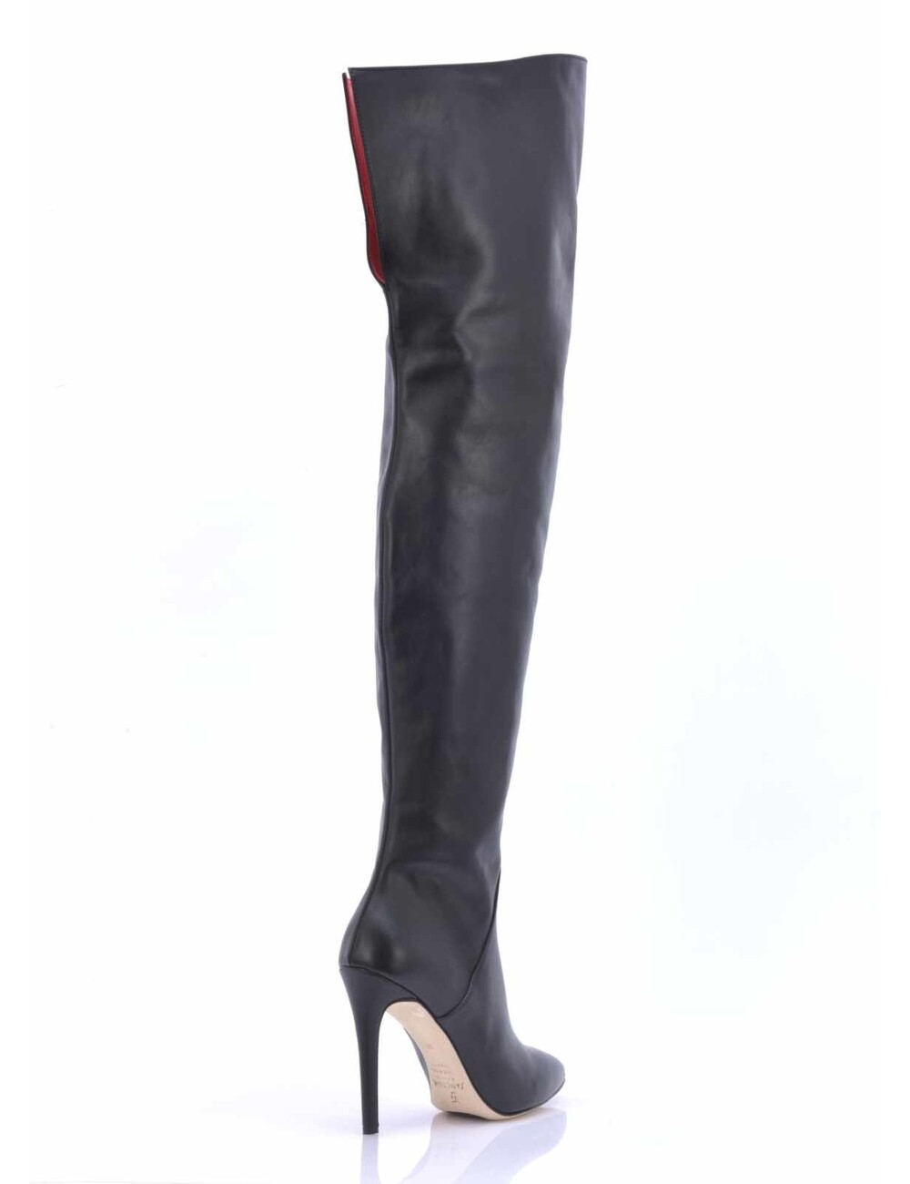 Sanctum Shoes High Italian thigh boots VESTA with 10cm stiletto heels in genuine leather