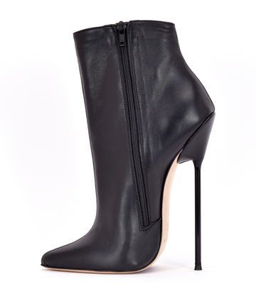 Sanctum Shoes Sanctum HOLLY STIEFELETTEN SCHWARZ NAPPA