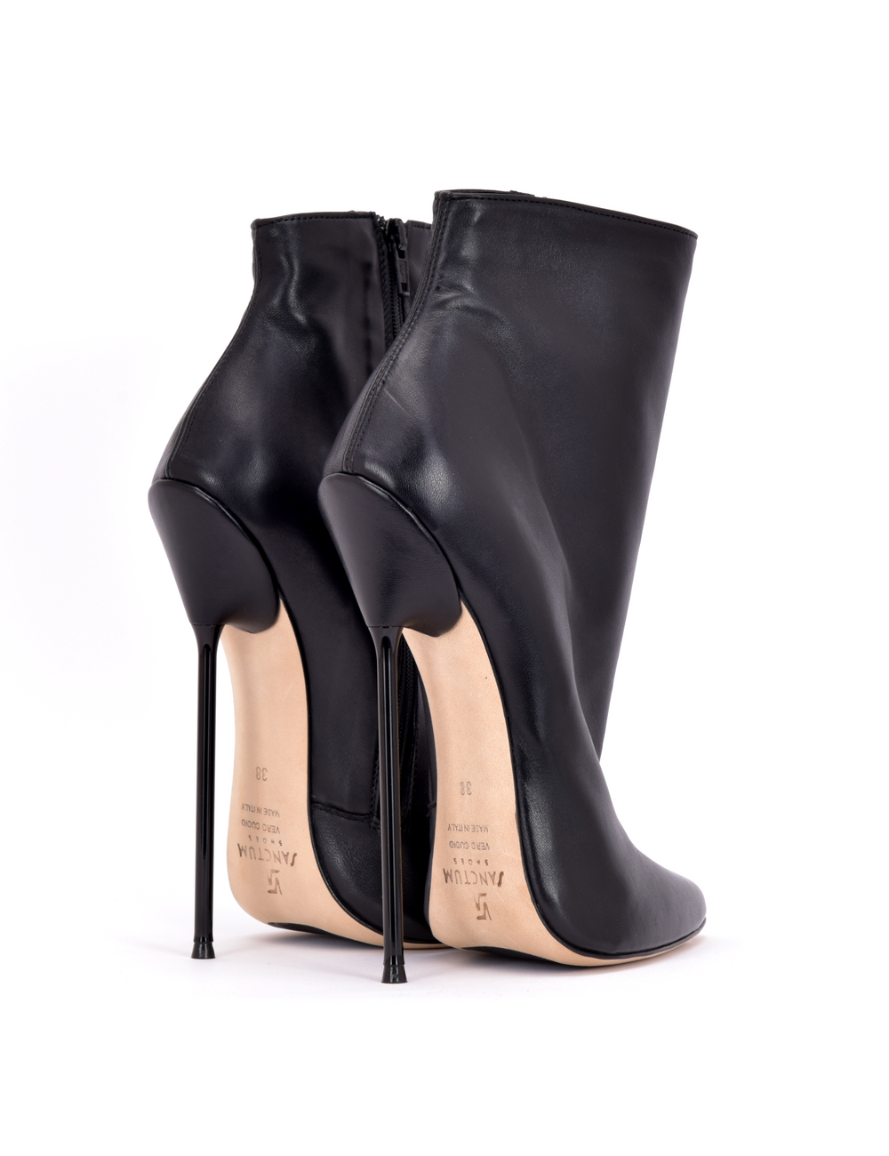 Sanctum Shoes Sanctum HOLLY STIEFELETTEN SCHWARZ NAPPA