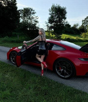 Sanctum Shoes Sanctum HOLLY STIEFELETTEN ROT GLÄNZEND