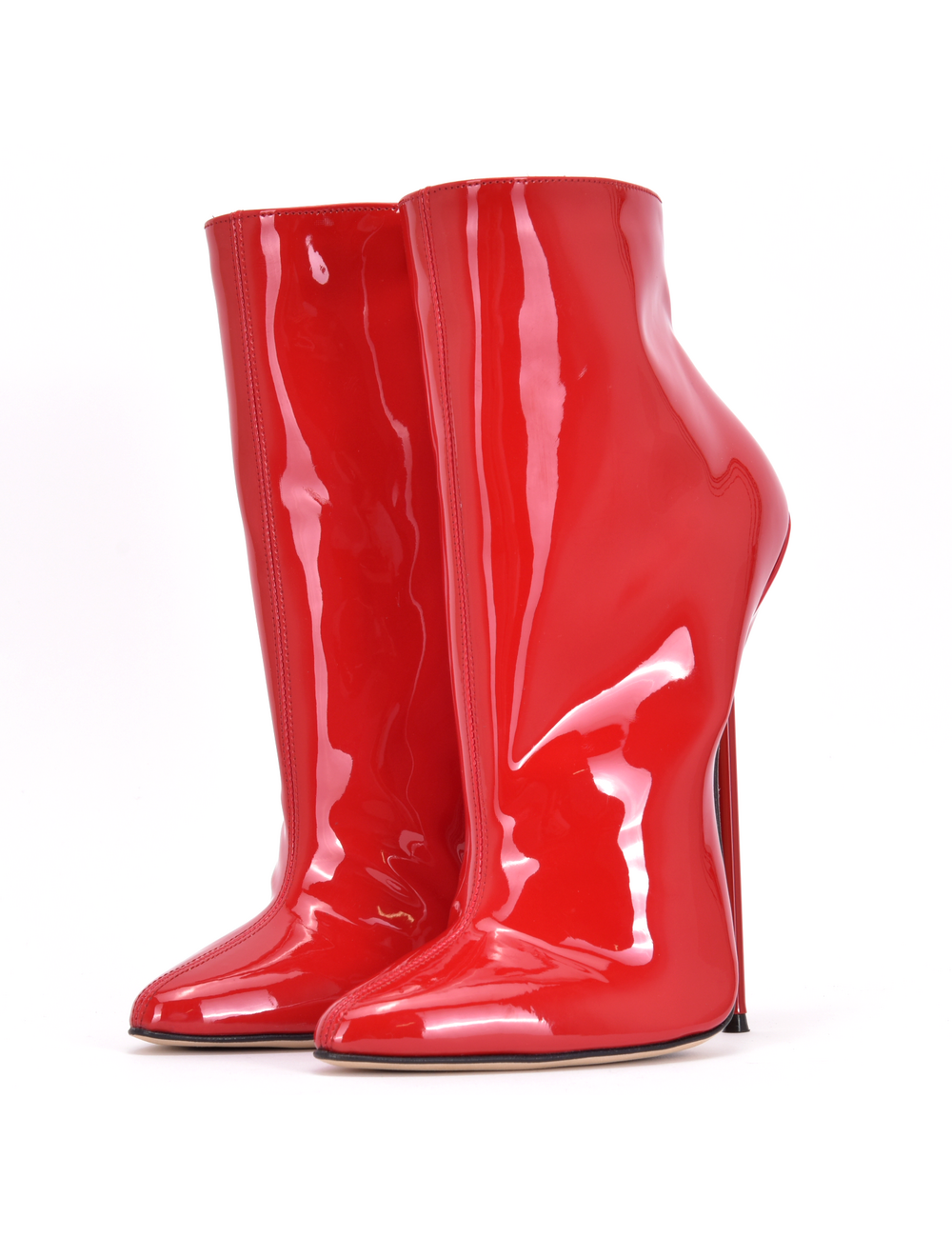 Sanctum Shoes Sanctum HOLLY ANKLE BOOTS RED SHINY