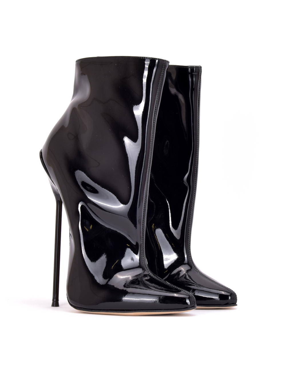 Sanctum Shoes Sanctum HOLLY ANKLE BOOTS BLACK SHINY
