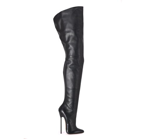 Sanctum Shoes VICTORIA SCHRITTSTIEFEL SCHWARZES NAPPA