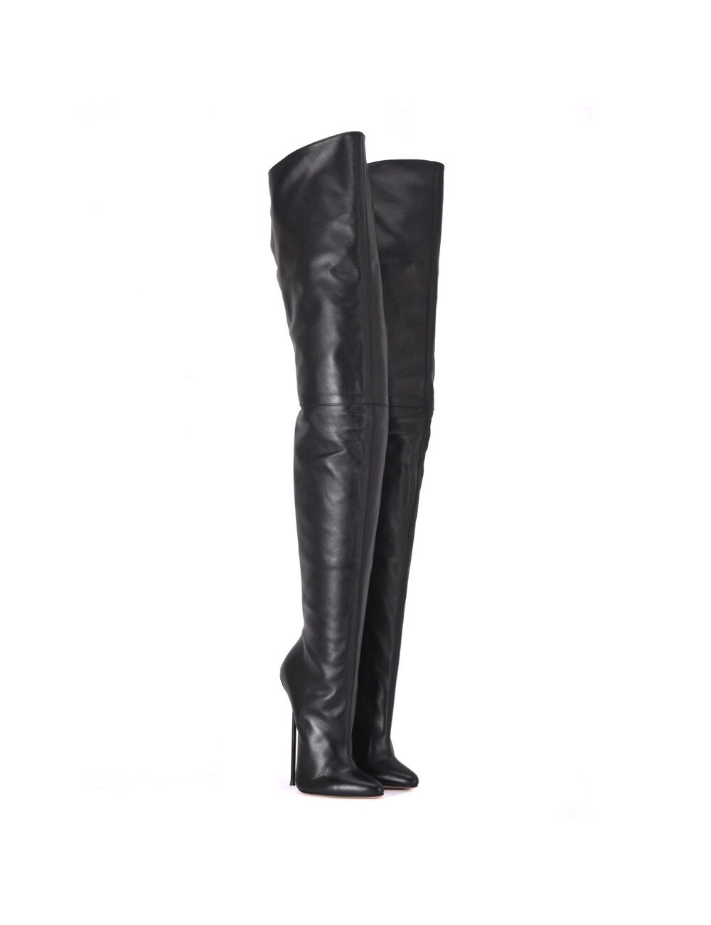Sanctum Shoes Sanctum VICTORIA CROTCH BOOTS BLACK NAPPA