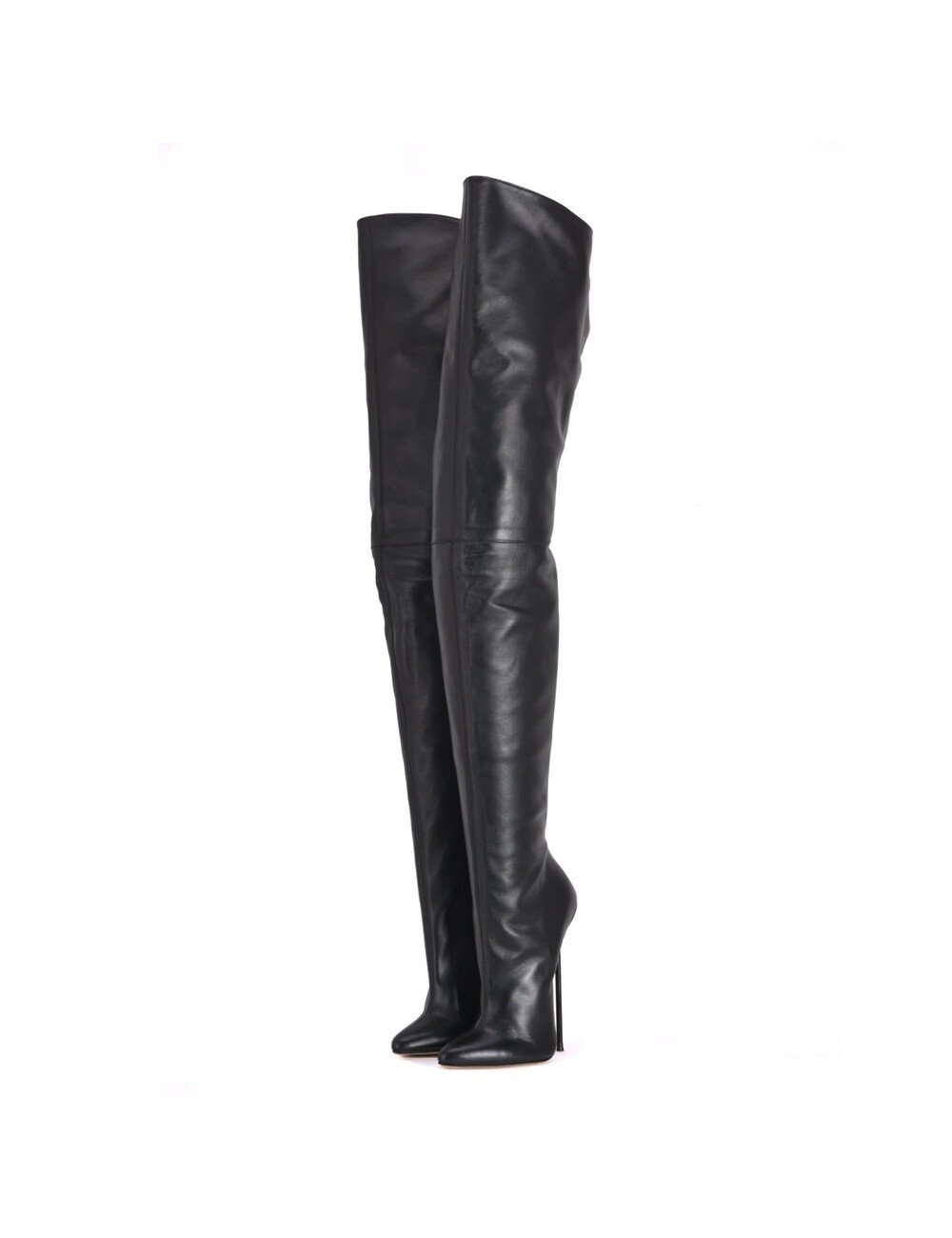 Sanctum Shoes Sanctum VICTORIA CROTCH BOOTS BLACK NAPPA