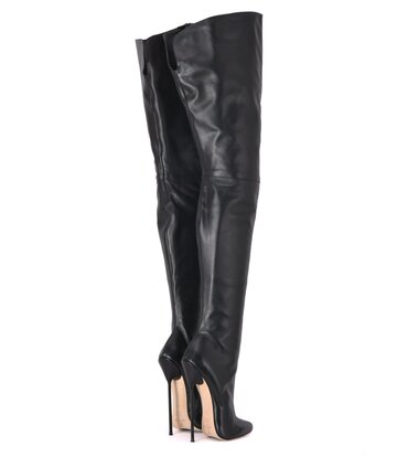 Sanctum Shoes Sanctum VICTORIA CROTCH BOOTS BLACK NAPPA