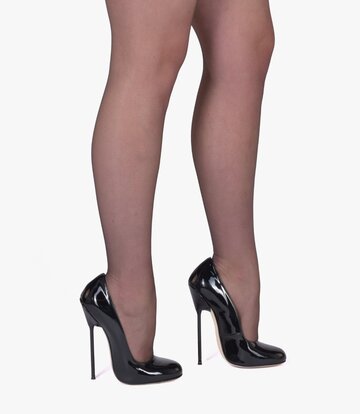 Sanctum Shoes Sanctum Shoes VALENTINA BLACK SHINY ROUND NOSED PUMPS