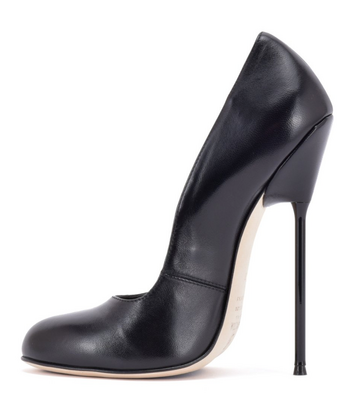 Sanctum Shoes Sanctum Shoes  VALENTINA BLACK MATTE GOAT LEATHER ROUND NOSED PUMPS