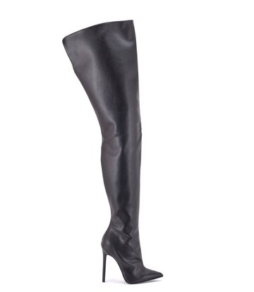 Sanctum Shoes Synthetic Leather Extra high Crotch boots GIULIA Italian synthetic leather