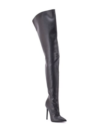 Sanctum Shoes Synthetic Leather Extra high Crotch boots GIULIA Italian synthetic leather