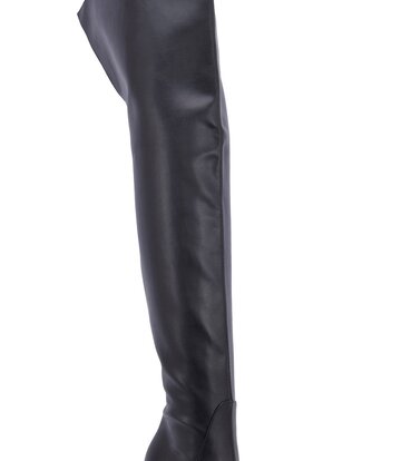 Sanctum Shoes Synthetic Leather GIGI Overknee-Stiefel aus italienischem Kunstleder