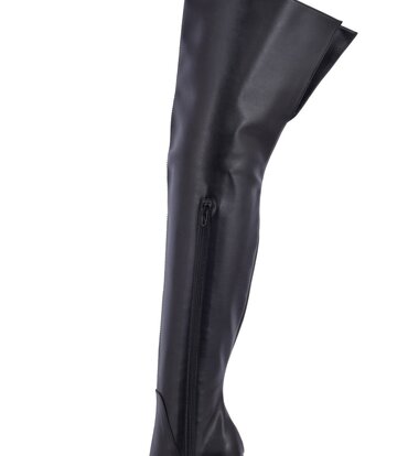 Sanctum Shoes Synthetic Leather GIGI Overknee-Stiefel aus italienischem Kunstleder