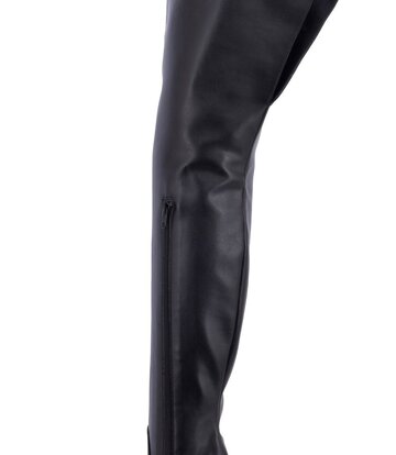 Sanctum Shoes Synthetic Leather GIGI Overknee-Stiefel aus italienischem Kunstleder