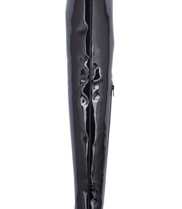Sanctum Shoes Synthetic Leather Thigh High boots GIGI with stiletto heels in Italian Shiny Leather