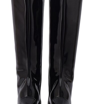 Sanctum Shoes Synthetic Leather Knee boots GINA with stiletto heel in Italian shiny leather
