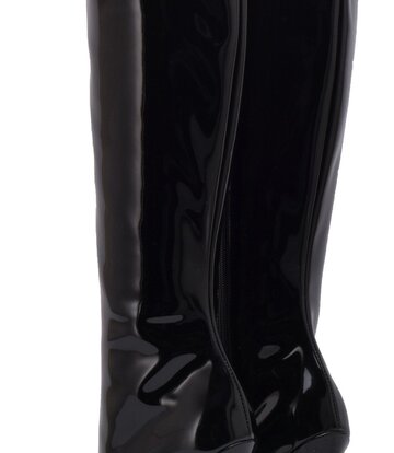 Sanctum Shoes Synthetic Leather Knee boots GINA with stiletto heel in Italian shiny leather