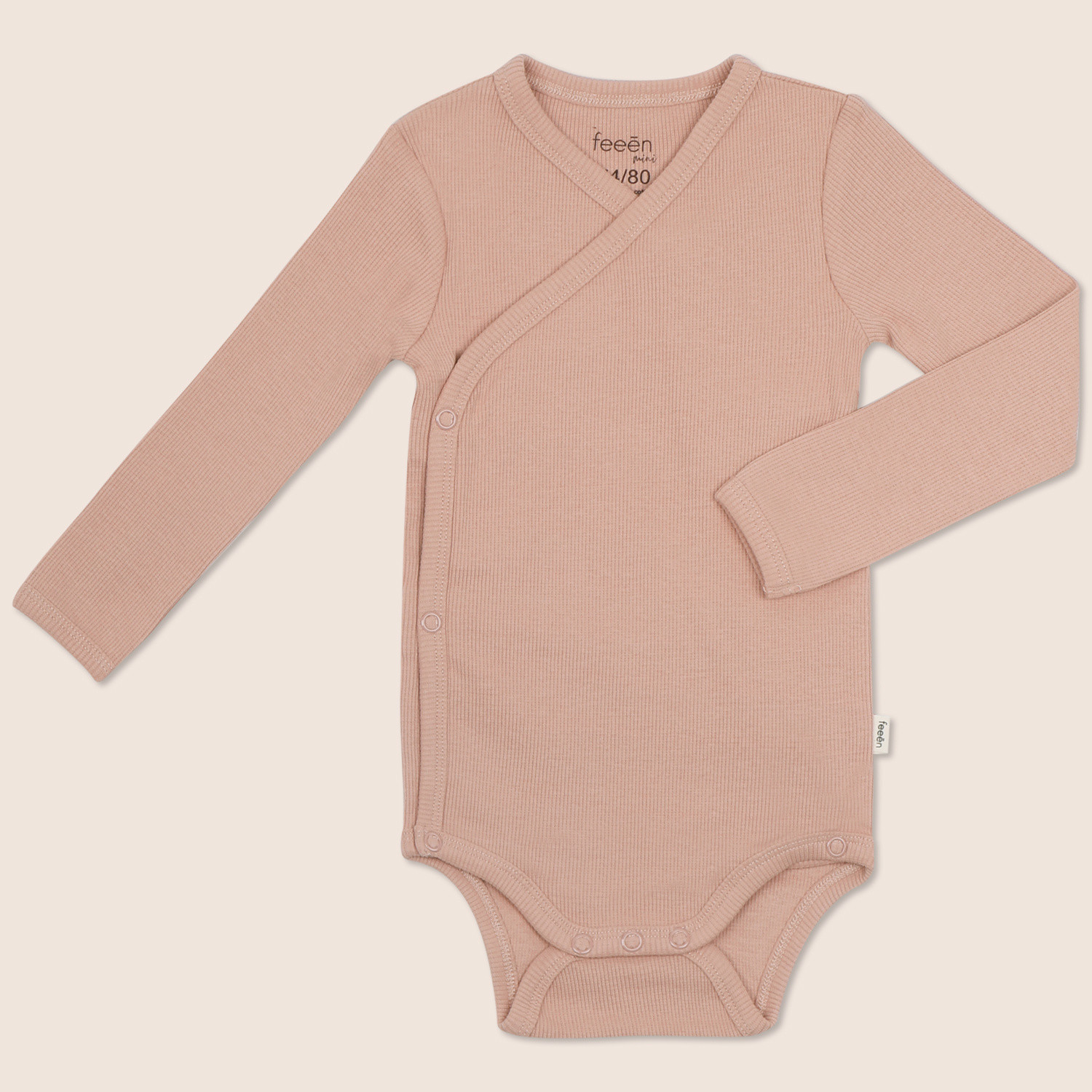 BABY LONG SLEEVE KIMONO BODYSUIT