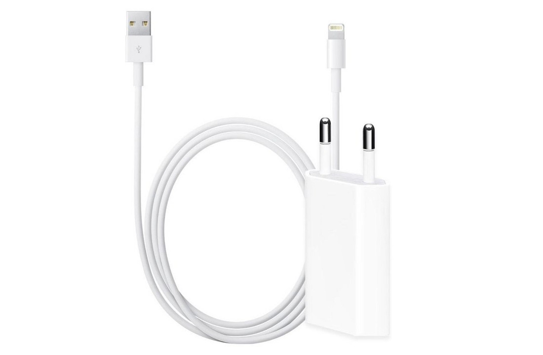 Original iPhone charger Lightning 1 Meter + 5W
