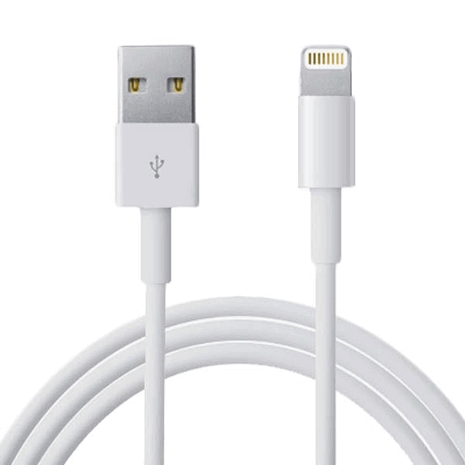 5 pièces Câble Lightning  1 Mètre