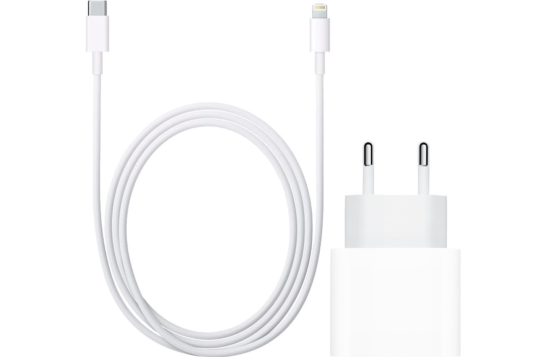 Uitstroom hoffelijkheid Doornen Originele iPhone Lightning kabel 1 Meter + 20W Oplader - Reswipe