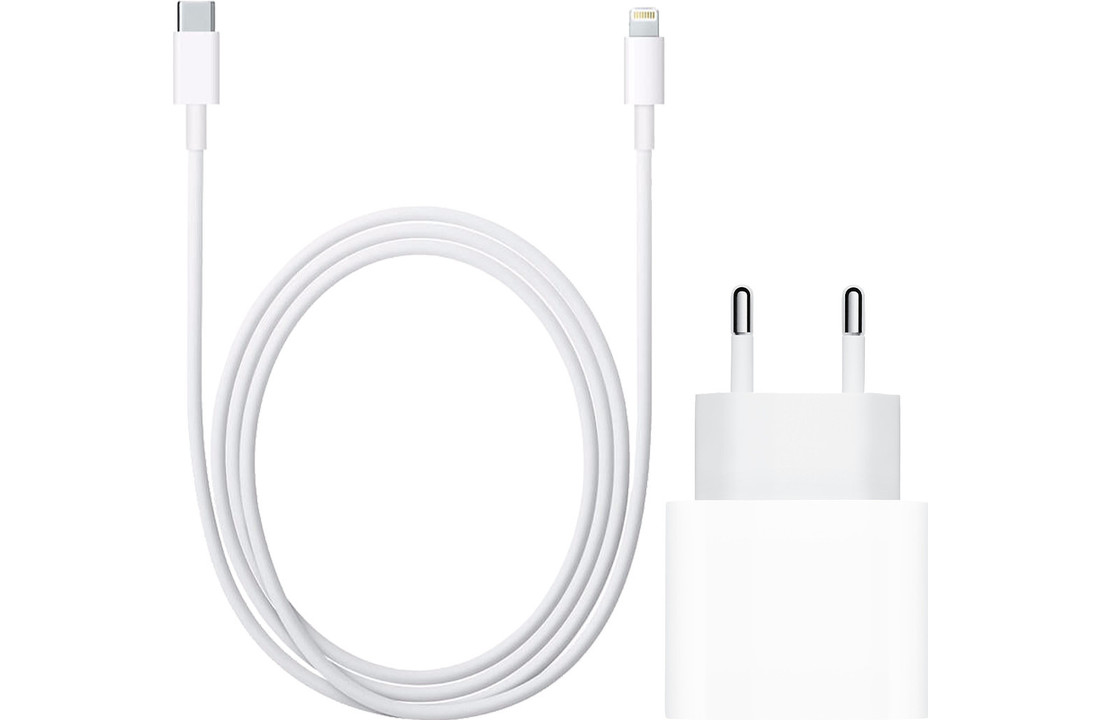 Original Usb C charger 20W + Lightning to Usb C Kabel 1 m