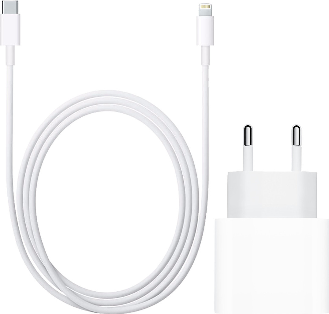 Quickcharger iPhone 20W + Usb-C Cable