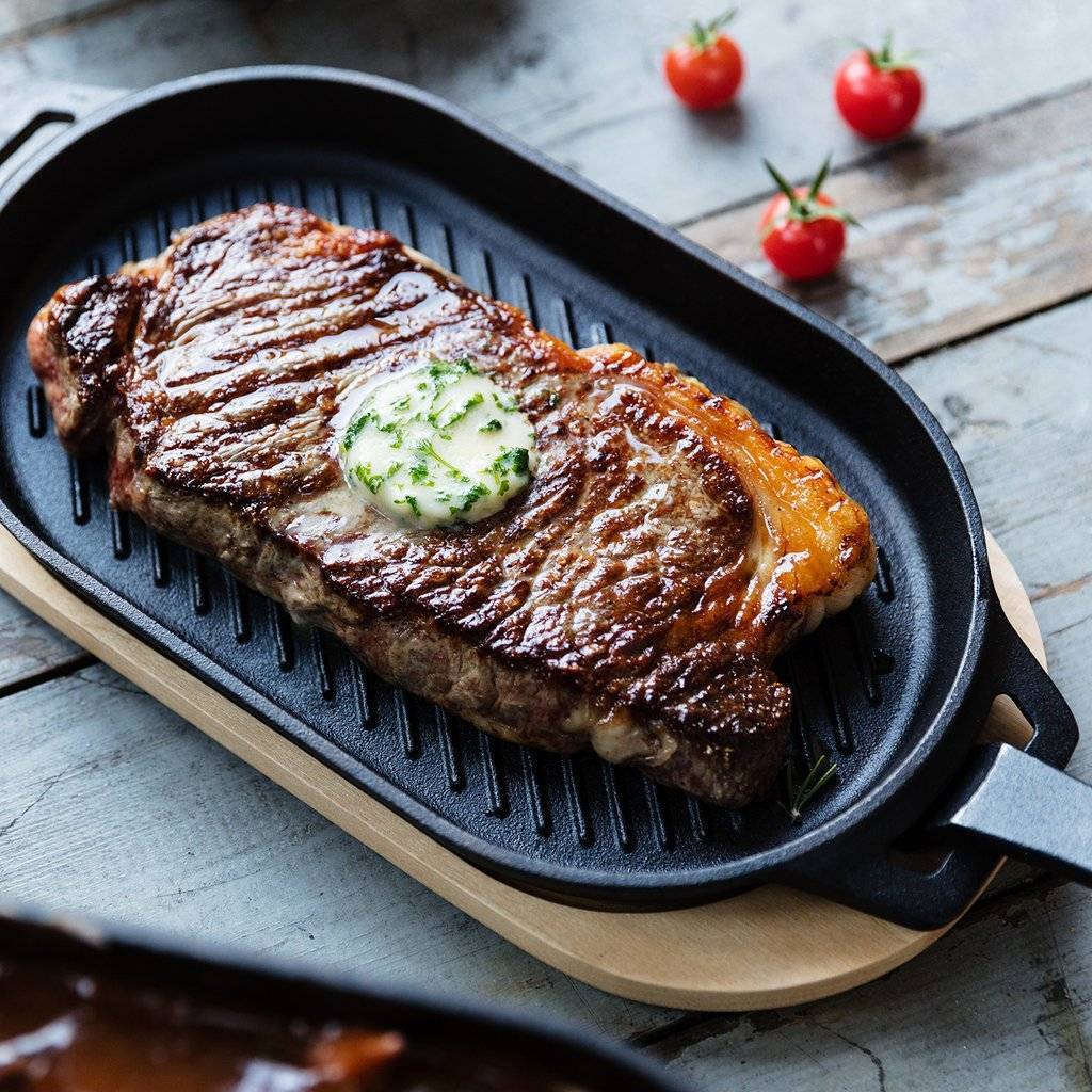 Beef Exclusief - Ooni Cast Iron Grizzler Pan - Beef Exclusief B.V.