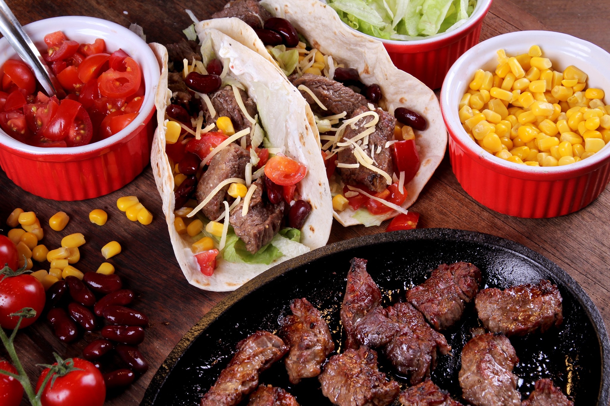 INSIDE SKIRT TORTILLA WRAPS