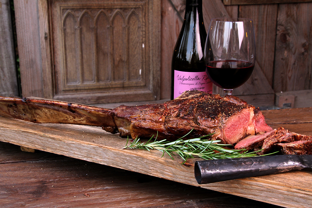 Bad Ass Black Angus Tomahawk